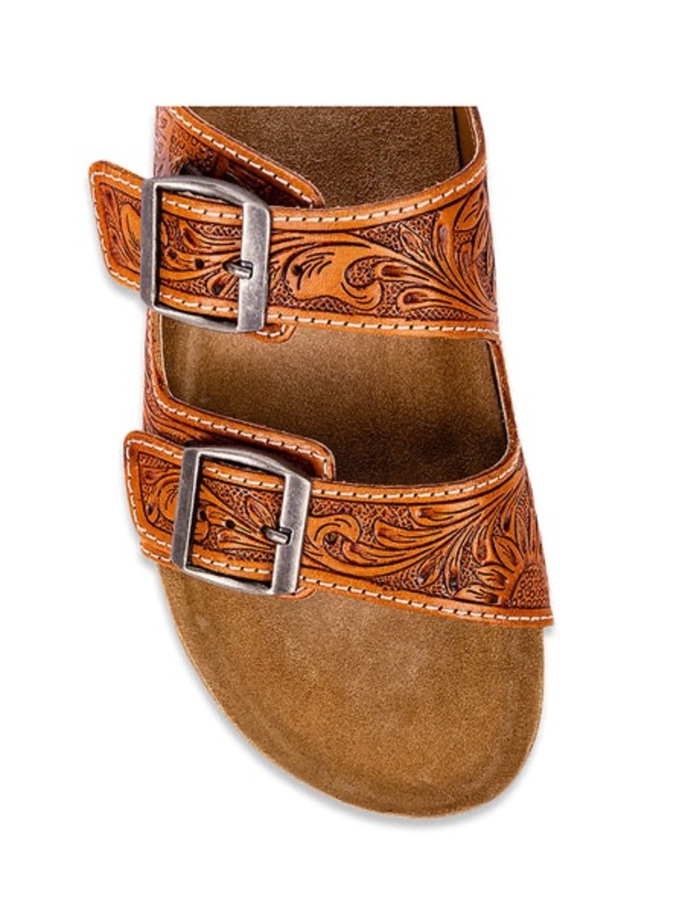 Myra “Molly Megan” hand tooled sandals, NWT.  Size 6